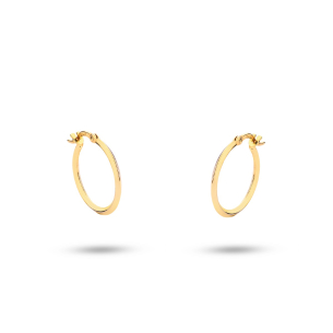 Brinco argola em Ouro Amarelo 18K