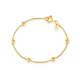 Pulseira Infantil em Ouro Amarelo 18K