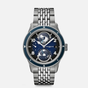 Relógio Montblanc 1858 Geosphere Azul