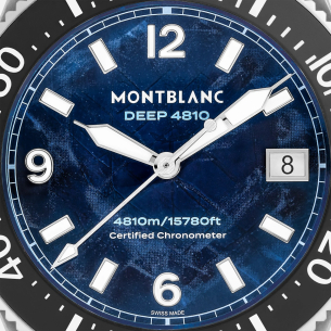 Relógio Montblanc Iced Sea 0 Oxygen Deep 4810