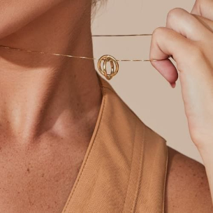 Gargantilha em Ouro Amarelo 18K