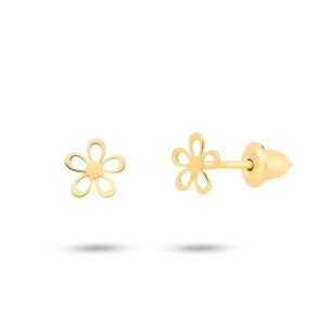 Brinco Infantil em Ouro Amarelo 18K   