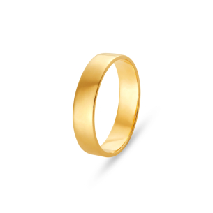 Aliança Tradicional em Ouro Amarelo 18K