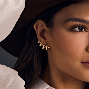 Earcuff Espora em Ouro Amarelo 18K