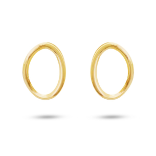 Brinco Argola em Ouro Amarelo 18K  