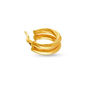 Piercing duplo em Ouro Amarelo 18K  