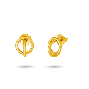 Brinco Pequeno em Ouro Amarelo 18K