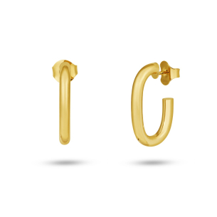 Brinco Argola em Ouro Amarelo 18K  