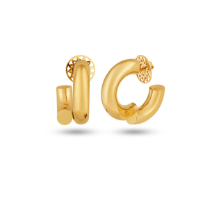 Brinco Argola em Ouro Amarelo 18k