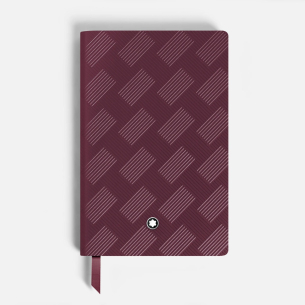 Caderno Montblanc #148 Pocket Notebook, Extreme 3.0 Cassis Leather, Burgundy – Lined