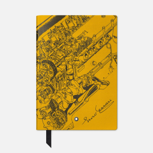 Caderno Montblanc #146 small, Great Characters Enzo Ferrari, Giallo Modena - Lined