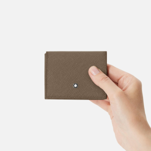 Carteira Montblanc Sartorial 4CC - Mastic