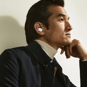 Fones de Ouvido Montblanc MTB 03 In-Ear Headphones Ivory Color