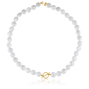 Gargantilha de pérolas em Ouro Amarelo 18K