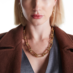 Gargantilha em Ouro Amarelo 18K 