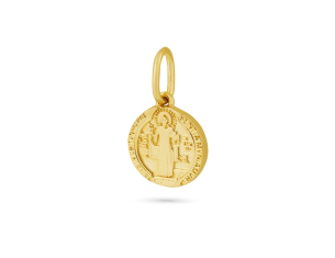 Pingente Medalha em Ouro Amarelo 18K  