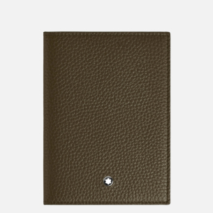 Porta Passaporte Montblanc Grain Passport Holder