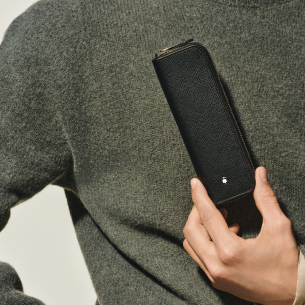 Porta Caneta Montblanc Sartorial 1 pen pouch with zip