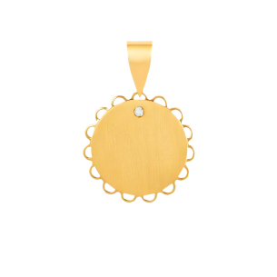 Pingente com Diamantes em Ouro Amarelo 18K