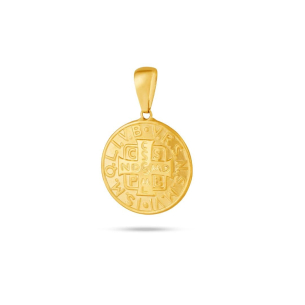 Pingente São Bento em Ouro Amarelo 18K