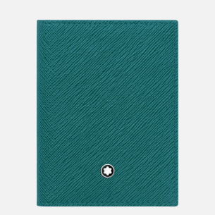Porta cartões Montblanc Sartorial 4cc - Azul