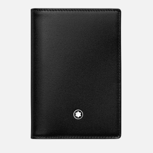 Porta-Cartões Montblanc Nightfligth Masculino Cem Ouro Preto