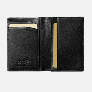 Porta-Cartões Montblanc Nightfligth Masculino Cem Ouro Preto