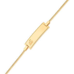 Pulseira Infantil Masculina em Ouro Amarelo 18K