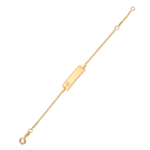 Pulseira Infantil Masculina em Ouro Amarelo 18K