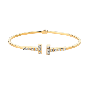 Pulseira com Diamantes em Ouro Amarelo 18K  