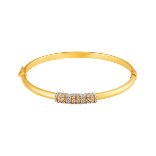 Pulseira com Diamantes em Ouro Amarelo 18K
