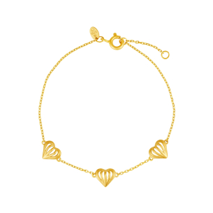 Pulseira Infantil em Ouro Amarelo 18K  