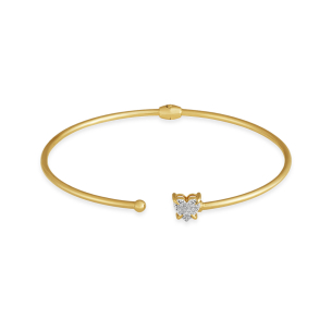 Pulseira com Diamantes em Ouro Amarelo 18K