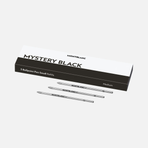 Refil pequeno de caneta Montblanc Mystery Black