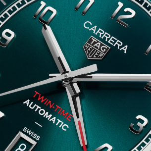 Relógio TAG Heuer Carrera Date Twin-Time - WDA2114.BA0043