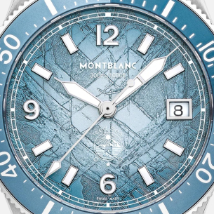 Relógio Montblanc Iced Sea Automatic Date 0 Oxygen