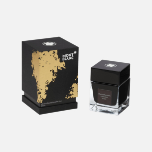 Frasco de tinta Montblanc Elixir Caligrafia Tinta Preta 50ml