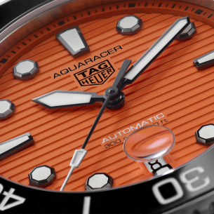 Relógio TAG Heuer Aquaracer Professional 300 Orange Diver - WBP201F.BA0632