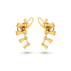 Earcuff Espora em Ouro Amarelo 18K